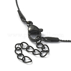Pulseras de cadena serpentina de acero inoxidable 304&nbsp;BJEW-D020-01EB