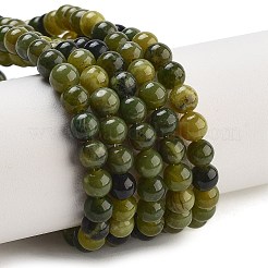 Hebras de perlas naturales de jade de canada&nbsp;G-NH0029-02B