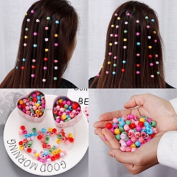 Мини-пластиковые заколки для волос с когтями, аксессуары для волос цвета макарон для девочек или женщин, разноцветные, 10 мм, 20 шт / пакет