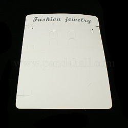 Paper Display Cards, Used for Necklaces, Bracelets, Pendants and Earrings, 190x140mm