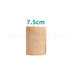 Multifunktionale Vliesbandage, selbstklebende sportelastische Bandage, haftender Verband, rauchig, 7.5 cm, ca. 4.5 m / Rolle
