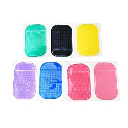 7 tampon anti-dérapant en silicone 7 couleurs, pour outil de peinture au diamant et support gps pour téléphone portable, couleur mixte, 144x84x1mm, 1 pc / couleur
