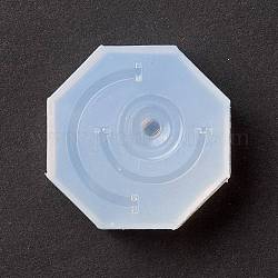 Diy magische kristallkugelhalter silikonformen, Gießformen aus Harz, für UV-Harz, Handwerkliche Herstellung von Epoxidharz, weiß, 35x35x14 mm, Innendurchmesser: 13~28x2~13 mm