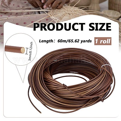Kunststoff-Korbstreifen&nbsp;DIY-WH0750-098B-1