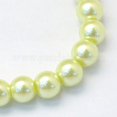 Cuire de la peinture en verre perles brins&nbsp;HY-Q003-3mm-46-1