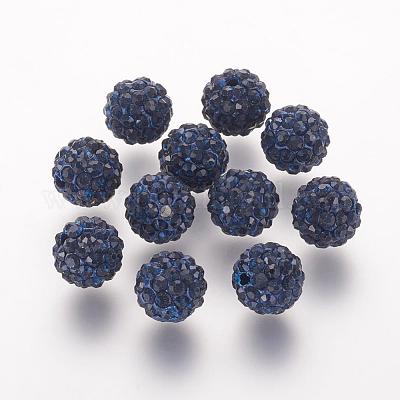 Polymer Ton Strass Perlen&nbsp;RB-K050-8mm-C15-1