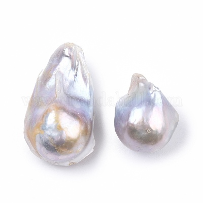 Perles de keshi baroques naturelles&nbsp;PEAR-N020-J11-1