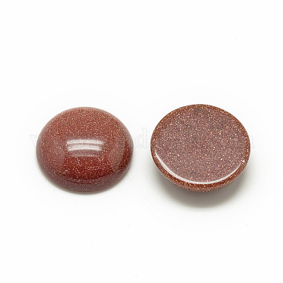 Synthetischen Aventurin cabochons&nbsp;G-R416-12mm-47-1