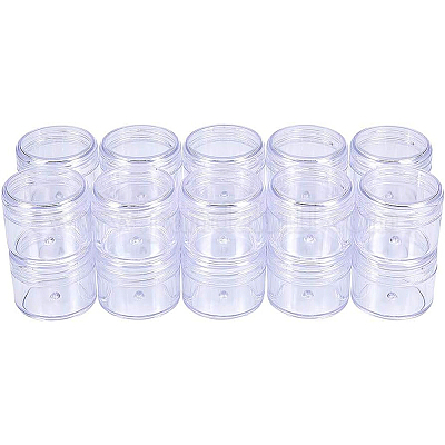 Contenitori di perline di plastica&nbsp;CON-BC0004-22B-43x36-1