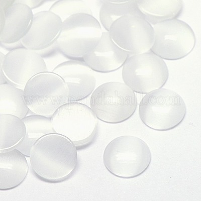 Cabochons di occhio di gatto&nbsp;CE-J002-8mm-05-1