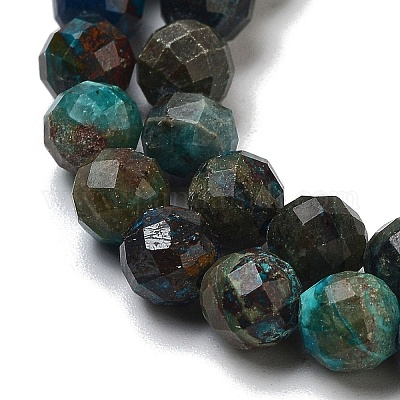 Natur Chrysokoll Perlen Stränge&nbsp;LS-G-G927-15C-1