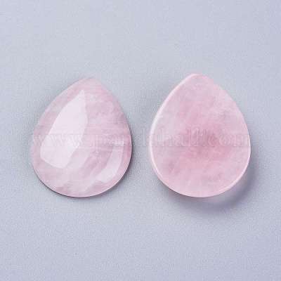 Cabochons de quartz rose naturel&nbsp;G-E491-A-03-1