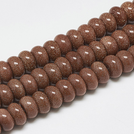 Synthetic Goldstone Beads Strands G-T122-02V-1