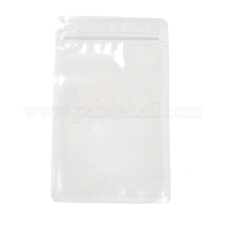 Sacchetti con chiusura lampo in plastica per animali domestici trasparenti per uso alimentare OPP-I004-01C-1