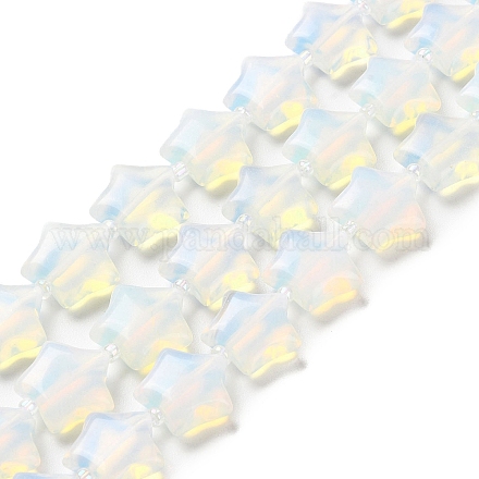 Chapelets de perles d'opalite G-NH0005-028-1