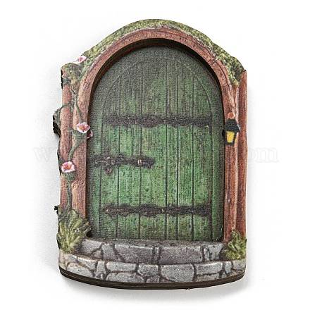 Миниатюрная деревянная садовая дверь MIMO-PW0001-172K-1