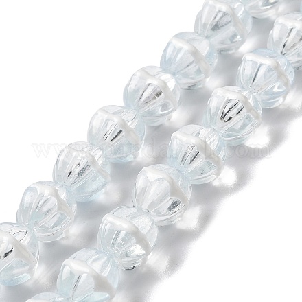 Handgemachte Murano Glas Perlen Stränge LAMP-K037-08I-1