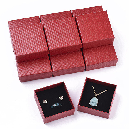 Boîtes à bijoux en carton X-CBOX-N012-25A-1