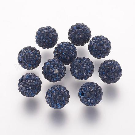 Abalorios de Diamante de imitación de arcilla polímero RB-K050-8mm-C15-1