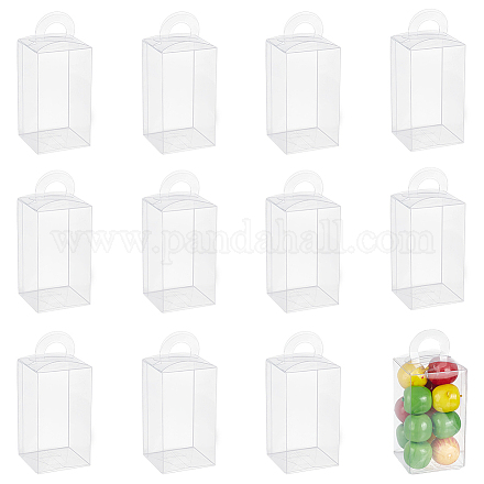 NBEADS 30 Pcs Hanging Transparent Gift Boxes CON-WH0086-043-1