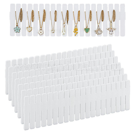 4 Stück multifunktionaler Schubladenteiler aus PP-Kunststoff DIY-WH0061-068B-1