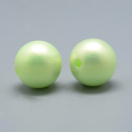 Pearlized Acrylic Beads MACR-Q221-18mm-C01-1
