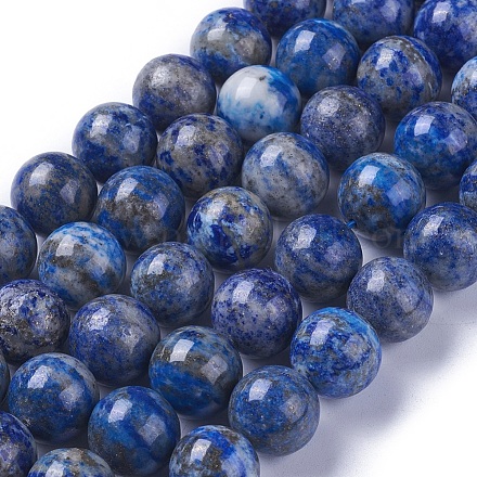 Filo di Perle lapis lazuli naturali  X-G-E483-17-12mm-1