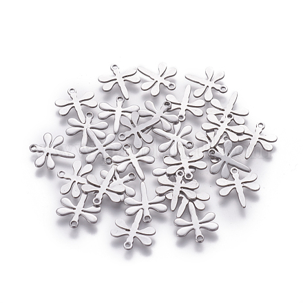201 Stainless Steel Charms STAS-L234-084P-1