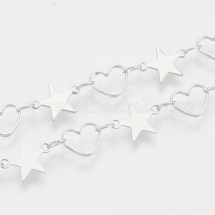 Handgefertigte Perlenketten aus Messing CHC-S002-02-1