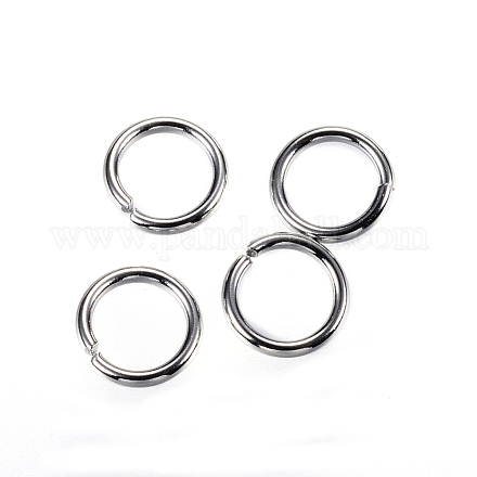 304 Stainless Steel Jump Rings A-STAS-D448-098P-7mm-1