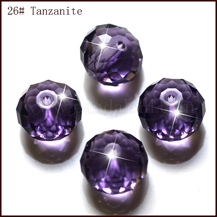 Perles d'imitation cristal autrichien SWAR-F068-6x8mm-26-1