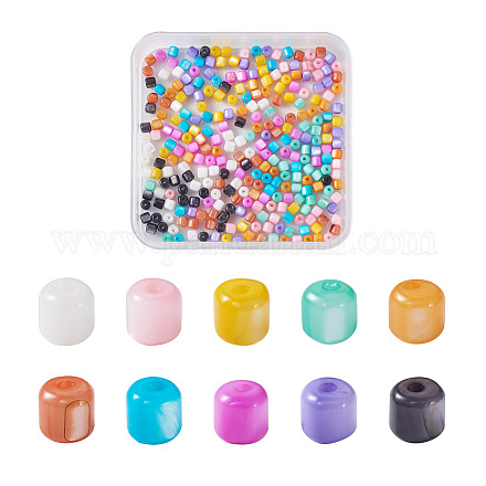 300 pz 10 colori perline naturali di conchiglia d'acqua dolce SHEL-TA0001-06-1