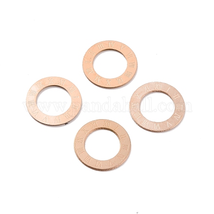 Ионное покрытие (ip) 304 соединительное кольцо из нержавеющей стали STAS-P306-02B-RG-1