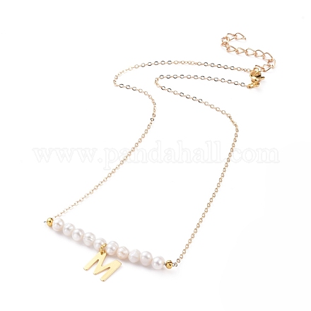 Eau douce naturelle pendentifs de perles NJEW-JN02862-04-1