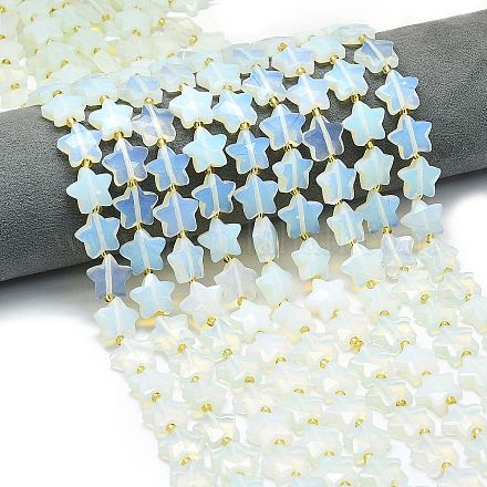 Opalite Perlen Stränge G-P573-C05-01-1