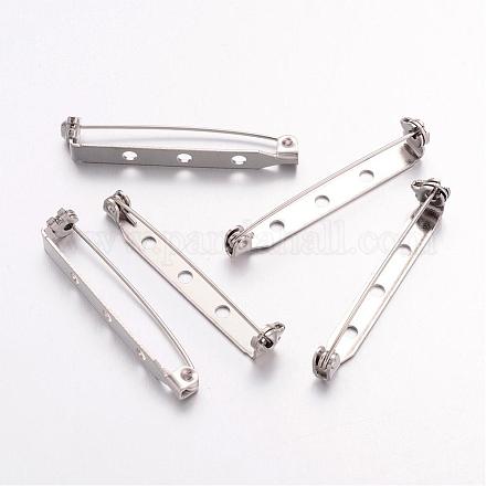 Iron Brooch Findings IFIN-R117-1