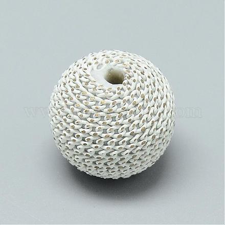 Handmade Woven Beads WOVE-Q066-02C-1