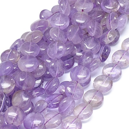 Natürlichen Amethyst Perlenstränge G-K291-A02-1