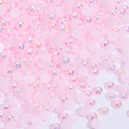 Cabujones de perlas de imitación de plástico ABS MRMJ-T020-4mm-04-1