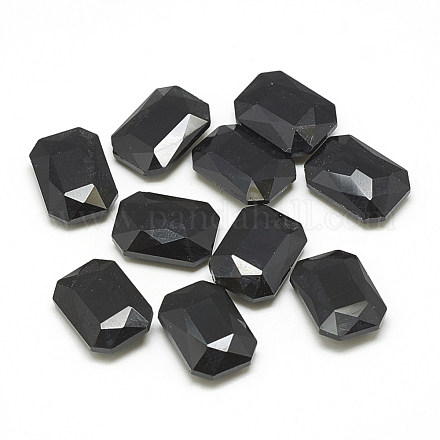 Cabujones de cristal con rhinestone RGLA-T079-13x18mm-02-1