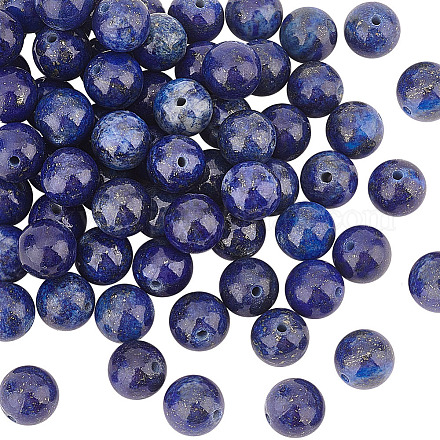 Olycraft Natural Lapis Lazuli Beads Strands G-OC0001-03-1