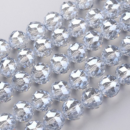 Chapelets de perles en verre électroplaqué EGLA-J140-PL01-16mm-1