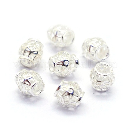 Perles creuses en argent sterling STER-I016-112S-1