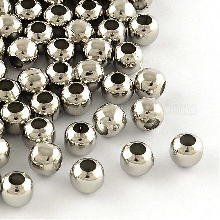 Eisen runde Perlen E147Y-1