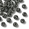 30Pcs Pave Disco Ball Beads, Polymer Clay Rhinestone Beads, Round, Heliotrope, PP13(1.9~2mm), 6 Rows Rhinestone, 10mm, Hole: 1.5mm