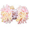 Polyester Yarn, for DIY Knitting Soft Coat Scarf, Pearl Pink, 40x5mm, about 95g/skein, 7m