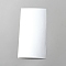 PC Plastic Lenses, Rectangle, Silver, 160x83x2mm