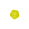 Food Grade Eco-Friendly Silicone Focal Beads, Rose, Olive, 20.5x19x12.5mm