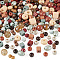 227Pcs Glass Seed Beads, Mixed Shapes, Mixed Style, Mixed Color, 2.5~12.5x2~8x2~8mm, Hole: 0.7~1.5mm