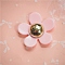 Acrylic Cabochons, DIY Accessories, Flower, Pink, 35mm